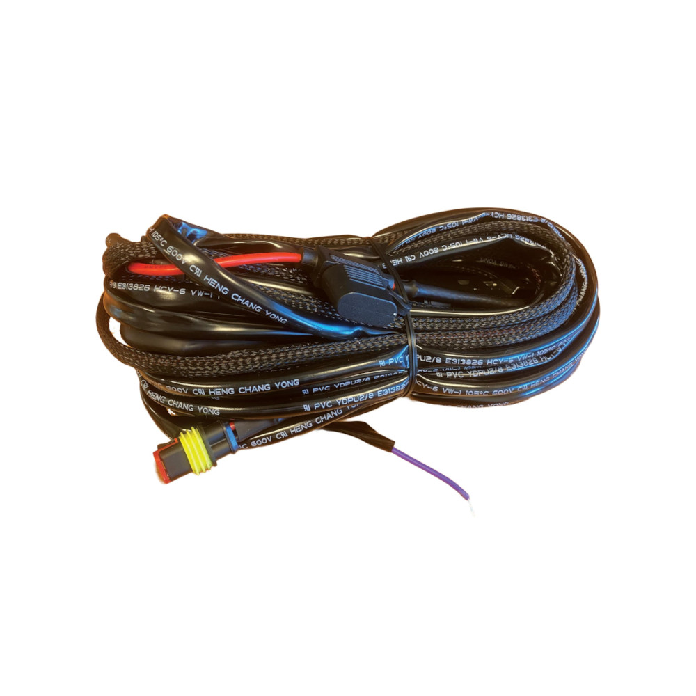 Kabelsett til èn lampe (AMP 2-pin)