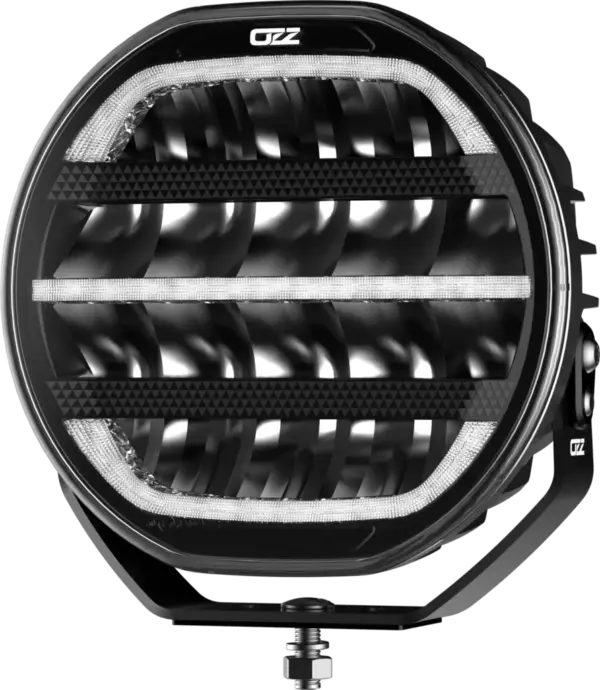 OZZ XR2 P 7" fjernlys m/parklys (Sort/Hvit) - Bilde 2