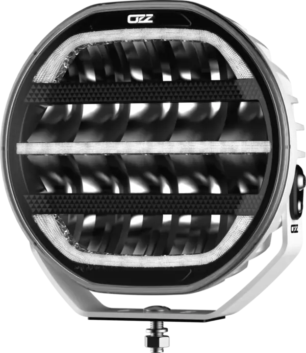 OZZ XR2 P 7" fjernlys m/parklys (Sort/Hvit) - Bilde 3