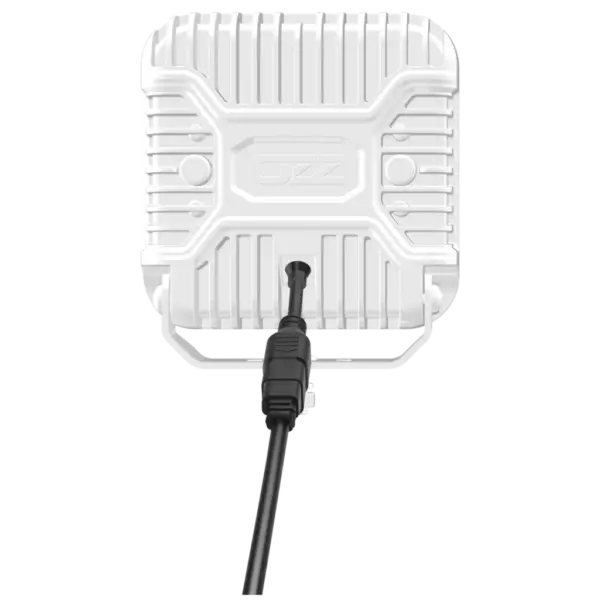 OZZ SQR 7" fjernlys 178mm med park- og varsellys (Sort/Hvit) - Bilde 13