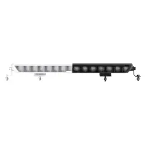 OZZ XB1 20" fjernlys kurvet 533mm (u/parklys) (Sort/Hvit)