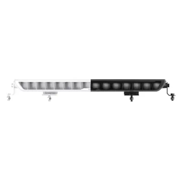 OZZ XB1 20" fjernlys kurvet 533mm (u/parklys) (Sort/Hvit)