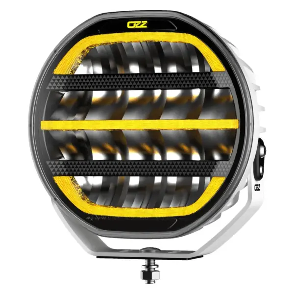 OZZ XR2 P 7" fjernlys m/parklys (Sort/Hvit) - Bilde 5