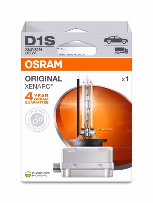 OSRAM XENARC ORIGINAL D1S (1stk) - Bilde 3
